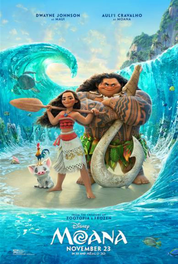 Disney’s MOANA Coming To Theaters November 23!