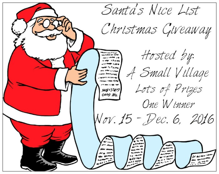 Santa’s Nice List Christmas Giveaway