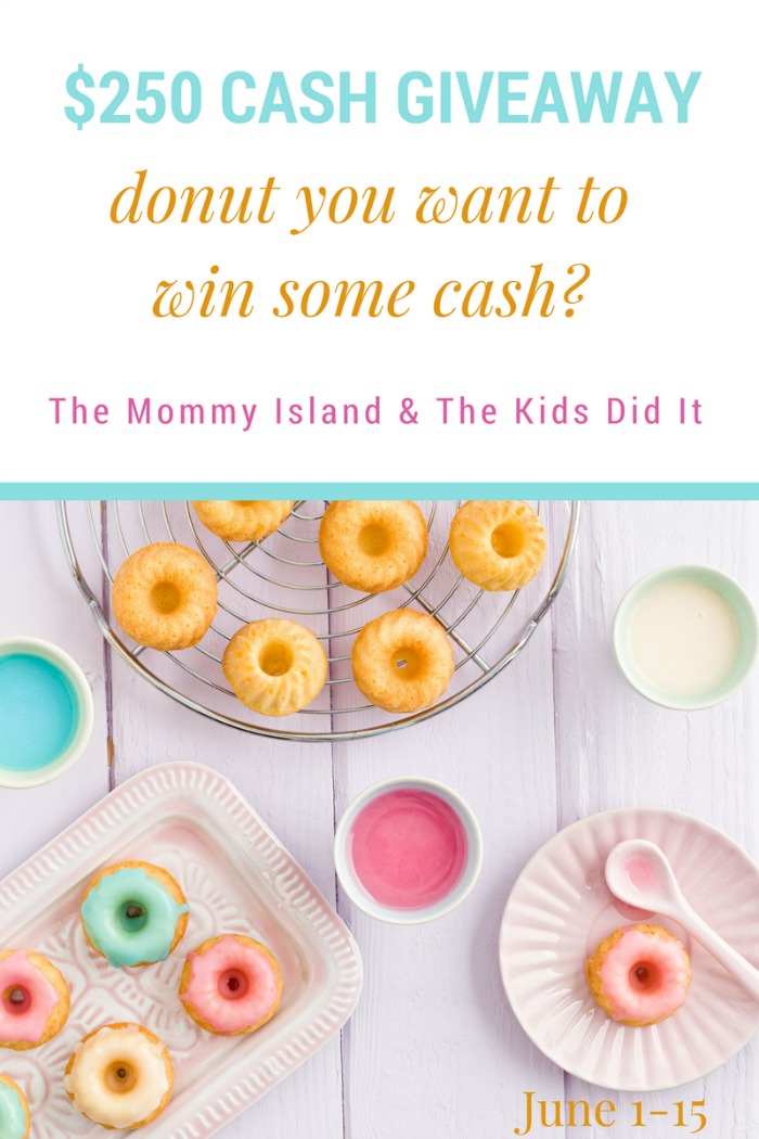 Celebrate National Donut Day With A $250 Cash Giveaway – Sign Ups