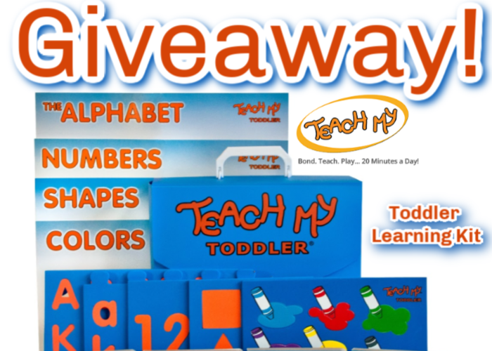 Give Your Toddler A Head Start With The Teach My Toddler Learning Kit! #12DaysOfGiveaways