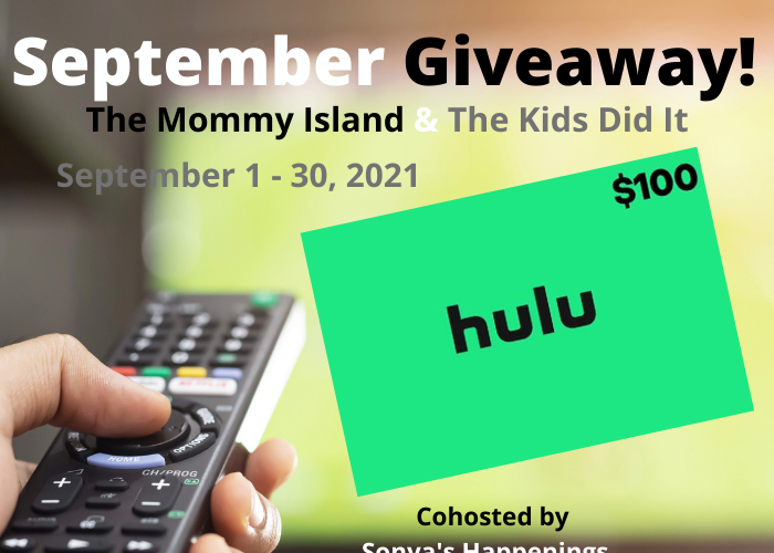 Be Entertained This Fall $100 HULU Gift Card Giveaway
